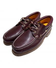 Timberland（ティンバーランド）の古着「3EYELET CLASSIC LUG」｜ブラウン