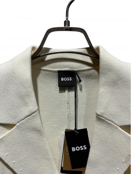 BOSS（ボス）BOSS (ボス) ジップアップジャケット アイボリー サイズ:Sの古着・服飾アイテム