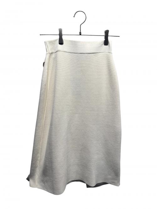 BOSS（ボス）BOSS (ボス) ベルテッドジップスカート アイボリー サイズ:XSの古着・服飾アイテム
