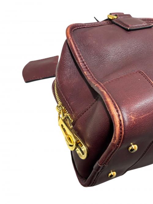 LOEWE（ロエベ）LOEWE (ロエベ) アマソナ28 ボルドー サイズ:28の古着・服飾アイテム