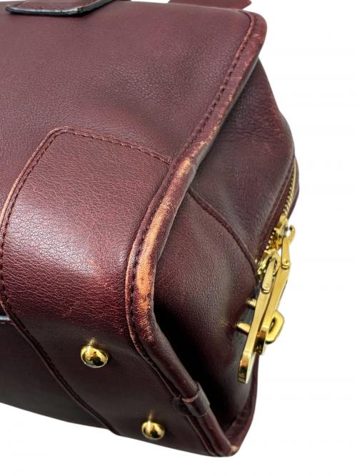 LOEWE（ロエベ）LOEWE (ロエベ) アマソナ28 ボルドー サイズ:28の古着・服飾アイテム