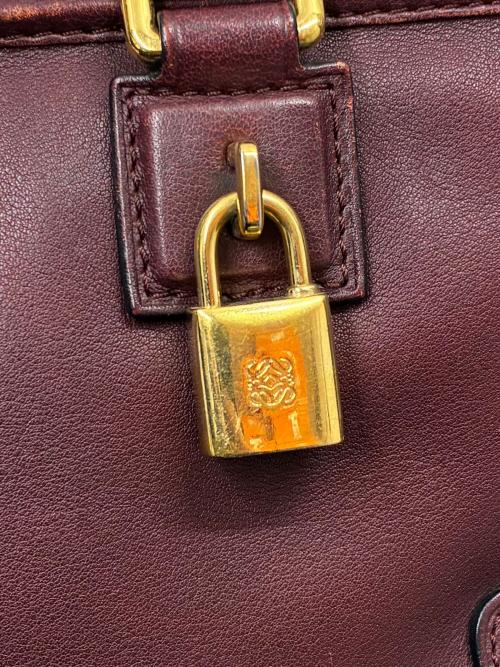 LOEWE（ロエベ）LOEWE (ロエベ) アマソナ28 ボルドー サイズ:28の古着・服飾アイテム