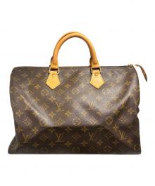 LOUIS VUITTON（ルイ ヴィトン）の古着「スピーディー35/モノグラム」｜ブラウン