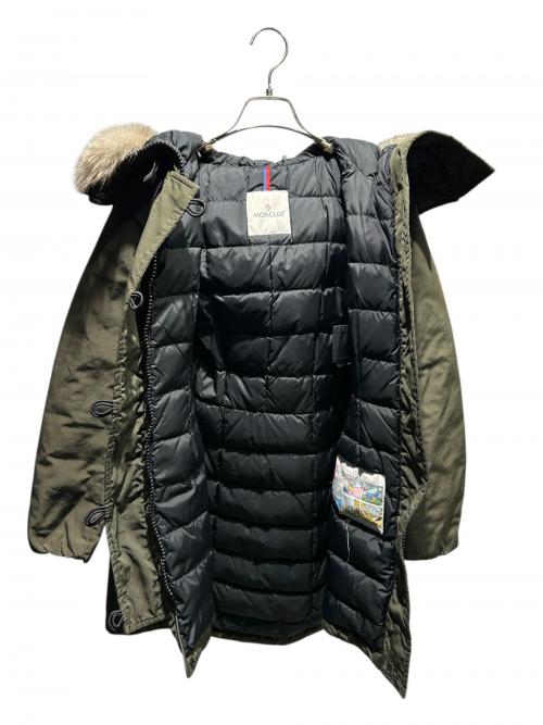 MONCLER（モンクレール）MONCLER (モンクレール) AREDHEL/ダウンコート グリーンの古着・服飾アイテム