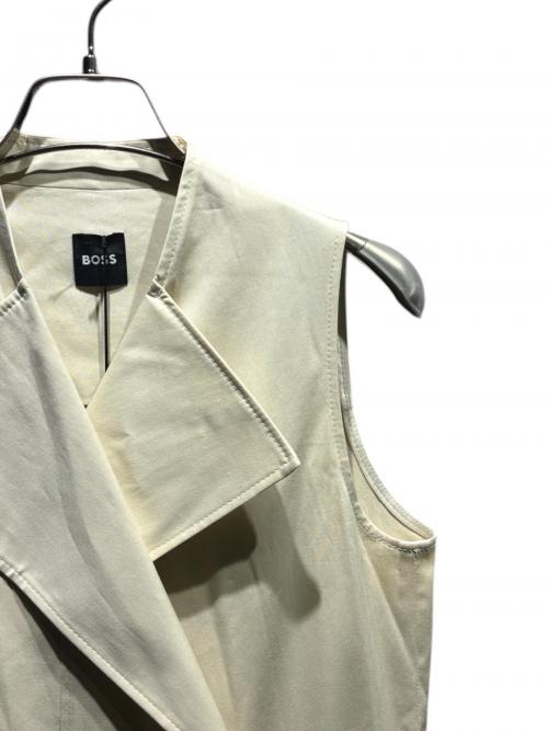 BOSS（ボス）BOSS (ボス) ラップドレス アジャスタブルベルト アイボリー サイズ:32の古着・服飾アイテム