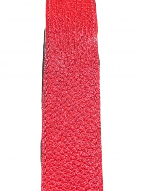 HERMES（エルメス）HERMES (エルメス) Lindy 30 リンディ 30/トリヨンクレマンス/レッド系/▢Q刻印：2013年製造/シルバー金具 レッド×シルバー金具 サイズ:30の古着・服飾アイテム
