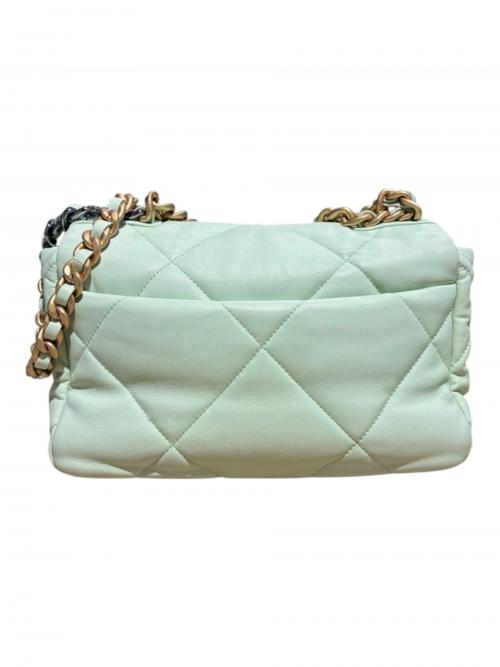 CHANEL（シャネル）CHANEL (シャネル) フラップショルダーバッグ グリーン サイズ:-の古着・服飾アイテム