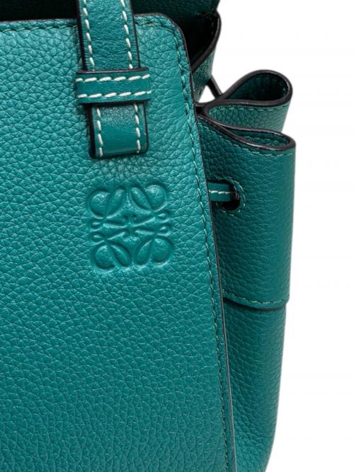 LOEWE（ロエベ）LOEWE (ロエベ) ハンモックドローストリングミニ グリーン サイズ:-の古着・服飾アイテム