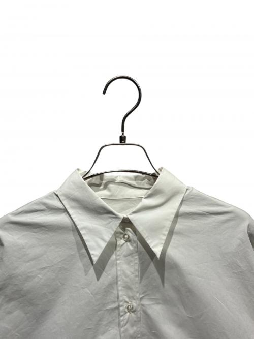 MM6 Maison Margiela（エムエムシックスメゾンマルジェラ）MM6 Maison Margiela (エムエムシックスメゾンマルジェラ) クロップドシャツ/ ホワイト サイズ:14の古着・服飾アイテム