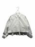 MM6 Maison Margiela（エムエムシックスメゾンマルジェラ）の古着「クロップドシャツ/」｜ホワイト