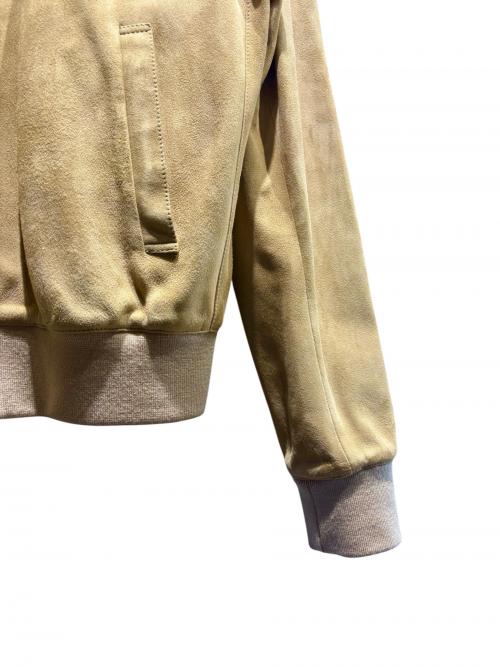 LOEWE（ロエベ）LOEWE (ロエベ) スウェードレザーブルゾン イエロー サイズ:42の古着・服飾アイテム