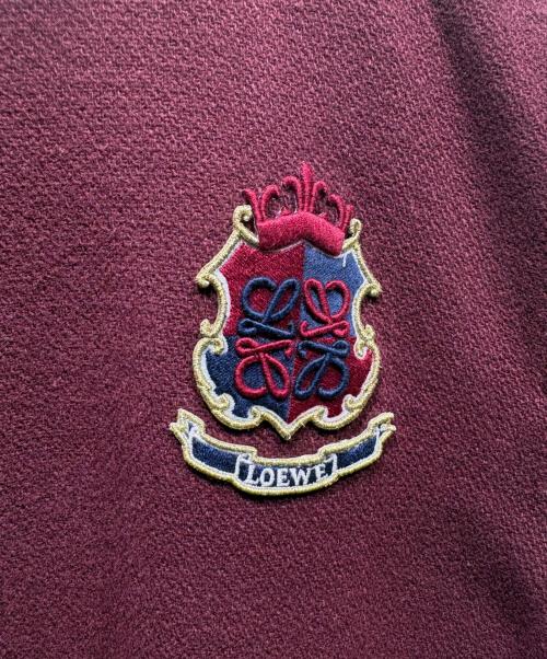 LOEWE（ロエベ）LOEWE (ロエベ) ボタニカル刺繍ボンバージャケット ボルドー サイズ:42の古着・服飾アイテム