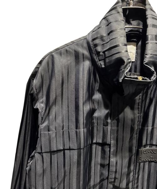 PAUL SMITH（ポールスミス）PAUL SMITH (ポールスミス) Shadow Stripe スタンドカラーブルゾン ネイビー サイズ:Lの古着・服飾アイテム