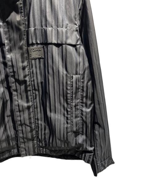 PAUL SMITH（ポールスミス）PAUL SMITH (ポールスミス) Shadow Stripe スタンドカラーブルゾン ネイビー サイズ:Lの古着・服飾アイテム