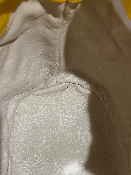 CHANEL（シャネル）CHANEL (シャネル) タッセル巾着バッグ イエロー サイズ:-の古着・服飾アイテム