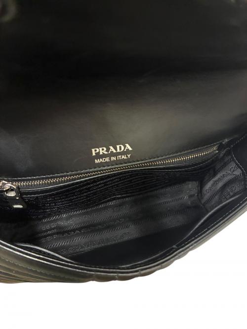 PRADA（プラダ）PRADA (プラダ) ダイアグラムミディアムショルダーバッグ/1BD108 ブラック サイズ:-の古着・服飾アイテム