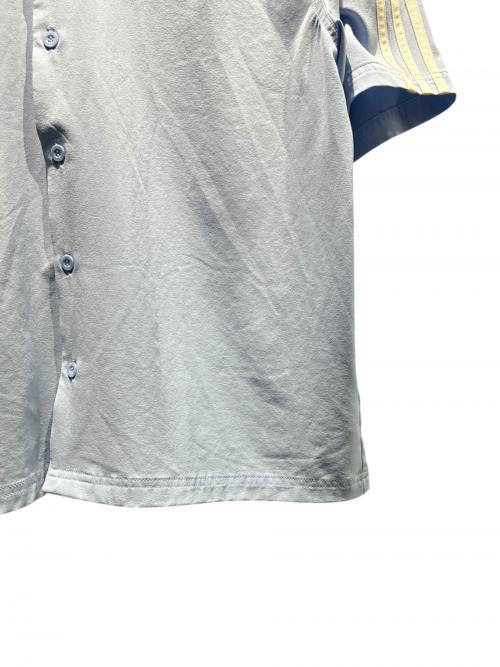 adidas Originals（アディダスオリジナル）adidas Originals (アディダスオリジナル) オープンカラークラシックシャツ スカイブルー サイズ:Lの古着・服飾アイテム