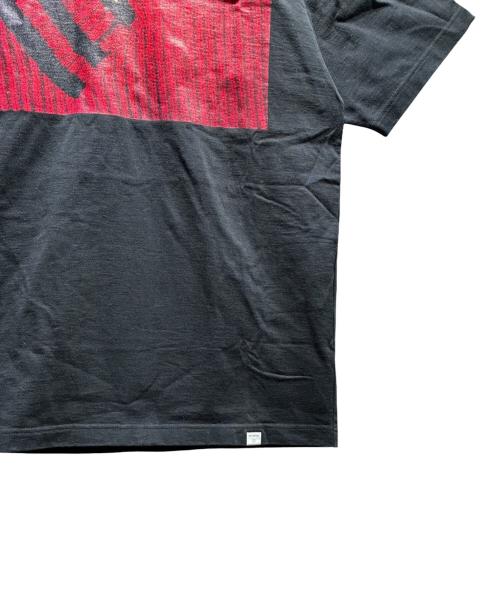 kolor/BEACON（カラービーコン）kolor/BEACON (カラービーコン) ニットプリントTシャツ ブラック サイズ:2の古着・服飾アイテム