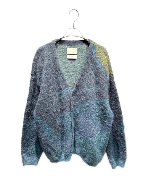 YOKE（ヨーク）YOKE (ヨーク) Graphpaper (グラフペーパー) STILL JACQUARD CARDIGAN グリーン サイズ:2の古着・服飾アイテム