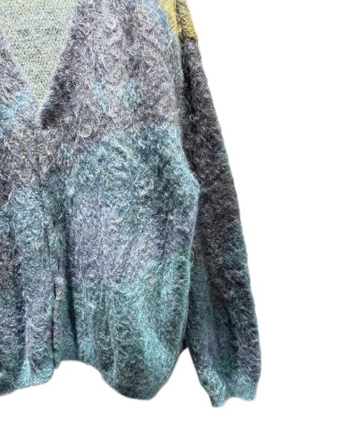YOKE（ヨーク）YOKE (ヨーク) Graphpaper (グラフペーパー) STILL JACQUARD CARDIGAN グリーン サイズ:2の古着・服飾アイテム