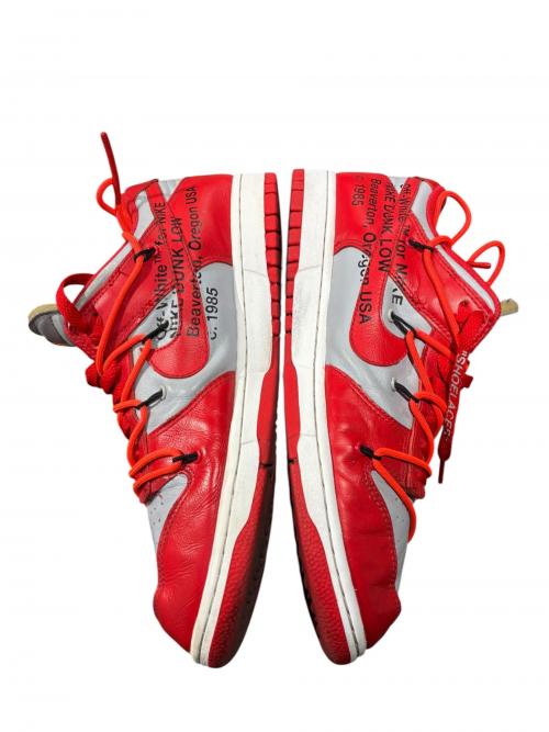 NIKE（ナイキ）NIKE (ナイキ) DUNK LOW LTHR OW UNIVERSITY RED CT0856-600 UNIVERSITY RED/WOLF GREY サイズ:28.5の古着・服飾アイテム