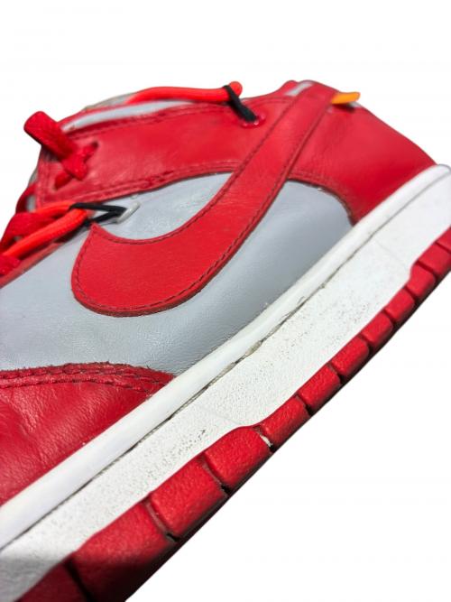 NIKE（ナイキ）NIKE (ナイキ) DUNK LOW LTHR OW UNIVERSITY RED CT0856-600 UNIVERSITY RED/WOLF GREY サイズ:28.5の古着・服飾アイテム