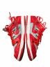 中古・古着 NIKE (ナイキ) DUNK LOW LTHR OW UNIVERSITY RED CT0856-600 UNIVERSITY RED/WOLF GREY サイズ:28.5：22000円