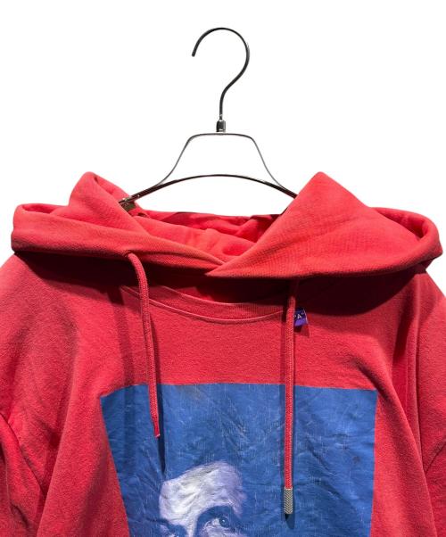 OFFWHITE（オフホワイト）OFFWHITE (オフホワイト) レイヤードパーカー/OMBB042F18192011 レッド サイズ:XLの古着・服飾アイテム