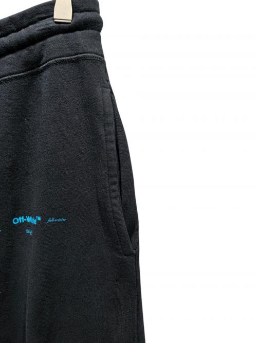 OFFWHITE（オフホワイト）OFFWHITE (オフホワイト) アローロゴスウェットパンツ/2019/OMCH008F18192032 ブラック サイズ:Mの古着・服飾アイテム