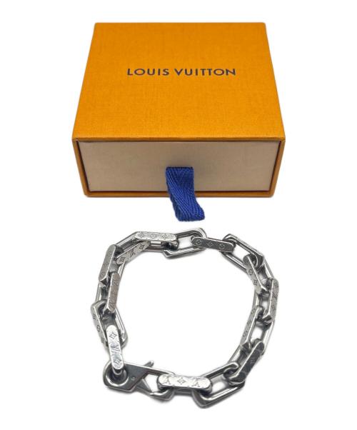 LOUIS VUITTON（ルイ ヴィトン）LOUIS VUITTON (ルイ ヴィトン) コリエチェーンブレスレット シルバーの古着・服飾アイテム
