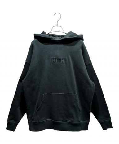 中古・古着通販】KITH (キス) ボックスロゴパーカー/KH2236 ブラック