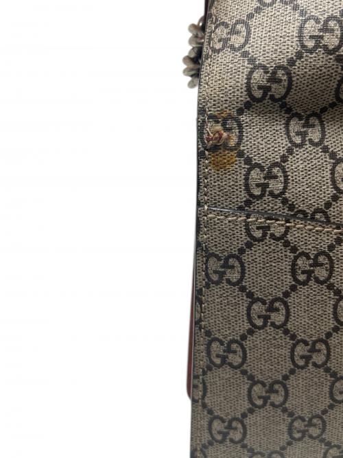 GUCCI（グッチ）GUCCI (グッチ) GGスプリーム ディオニュソス ショルダーバッグ 421970 ベージュ×ピンク サイズ:-の古着・服飾アイテム
