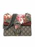 GUCCI（グッチ）の古着「GGスプリーム ディオニュソス ショルダーバッグ 421970」｜ベージュ×ピンク