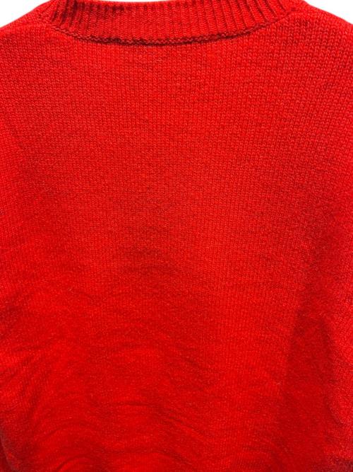 GUCCI（グッチ）GUCCI (グッチ) キリンデザインニット/579950 レッド サイズ:xsの古着・服飾アイテム