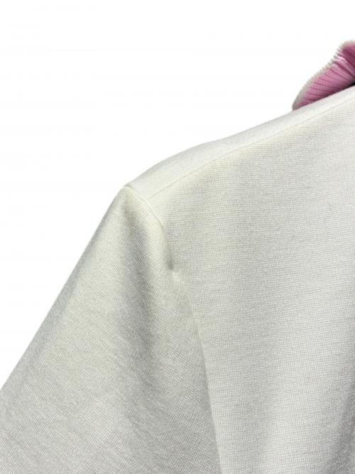 MIU MIU（ミュウミュウ）MIU MIU (ミュウミュウ) 半袖ワンピース ホワイト サイズ:Sの古着・服飾アイテム