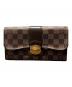 LOUIS VUITTON（ルイ ヴィトン）の古着「ポルトフォイユ・システィナ」｜ブラウン