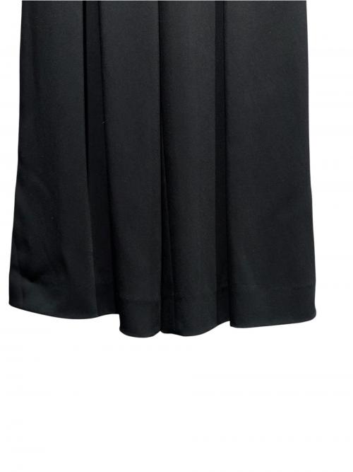 EMPORIO ARMANI（エンポリオ アルマーニ）EMPORIO ARMANI (エンポリオ アルマーニ) レーヨンパンツ ブラック サイズ:38の古着・服飾アイテム