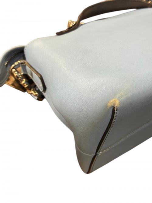 FENDI（フェンディ）FENDI (フェンディ) 2WAYバッグ/8BL124 ブラウン×スカイブルー サイズ:-の古着・服飾アイテム
