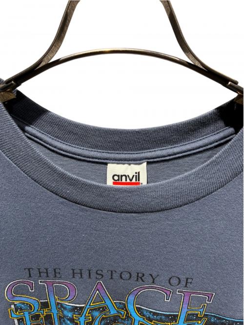 anvil（アンヴィル）anvil (アンヴィル) NASAプリントTシャツ ネイビー サイズ:ｌの古着・服飾アイテム