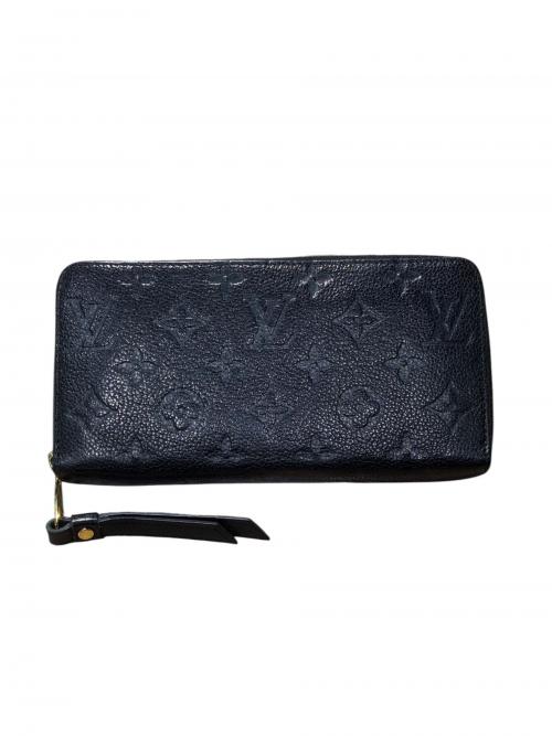 LOUIS VUITTON（ルイ ヴィトン）LOUIS VUITTON (ルイ ヴィトン) ラウンドファスナー財布 ノワール サイズ:-の古着・服飾アイテム