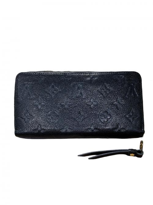 LOUIS VUITTON（ルイ ヴィトン）LOUIS VUITTON (ルイ ヴィトン) ラウンドファスナー財布 ノワール サイズ:-の古着・服飾アイテム
