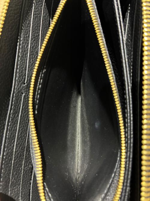 LOUIS VUITTON（ルイ ヴィトン）LOUIS VUITTON (ルイ ヴィトン) ラウンドファスナー財布 ノワール サイズ:-の古着・服飾アイテム