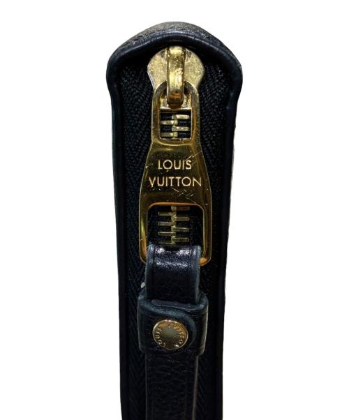 LOUIS VUITTON（ルイ ヴィトン）LOUIS VUITTON (ルイ ヴィトン) ラウンドファスナー財布 ノワール サイズ:-の古着・服飾アイテム