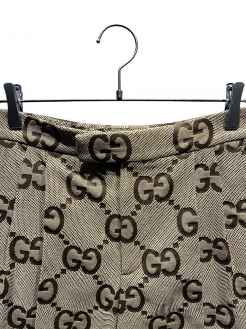 GUCCI（グッチ）GUCCI (グッチ) ジャンボGGキャンバスハーフパンツ ベージュ サイズ:44の古着・服飾アイテム