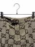 中古・古着 GUCCI (グッチ) ジャンボGGキャンバスハーフパンツ ベージュ サイズ:44：80000円