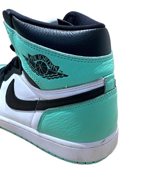 NIKE（ナイキ）NIKE (ナイキ) AIR JORDAN 1 RETRO HIGH OG/ハイカットスニーカー GREEN GLOW サイズ:28の古着・服飾アイテム