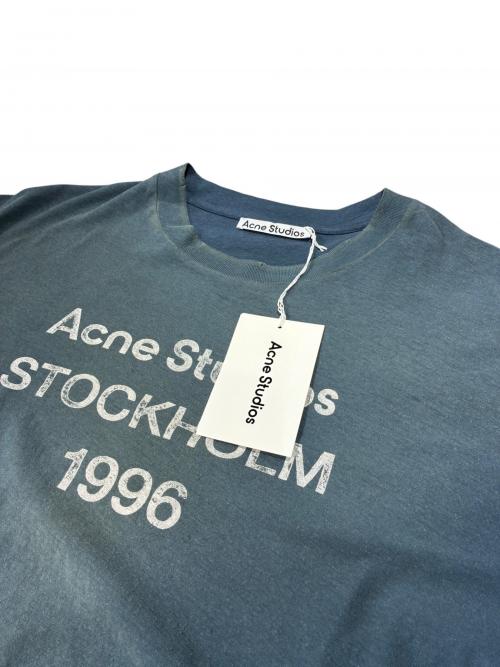 Acne studios（アクネ ストゥディオズ）Acne studios (アクネ ストゥディオズ) Tシャツ/fn-UX-TSHI000013 ブルー サイズ:L 未使用品の古着・服飾アイテム