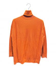 Acne studios（アクネ ストゥディオズ）の古着「ウールタートルネックニット」｜ブラウン