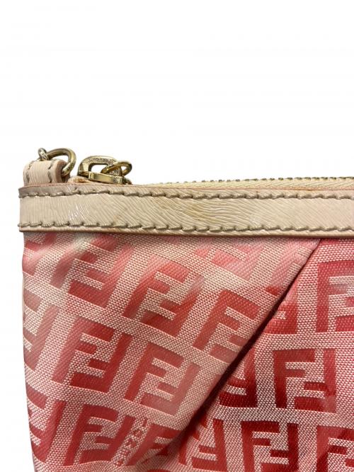 FENDI（フェンディ）FENDI (フェンディ) チェーンポーチ ピンク サイズ:-の古着・服飾アイテム