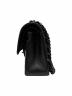 中古・古着 CHANEL (シャネル) Wフラップチェーンショルダーバッグ マトラッセ23 ソーブラック A01113 ブラック×ブラック金具 サイズ:23：1400000円